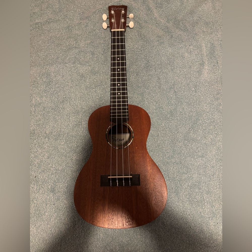 Acoustic Ukulele with Brown Finish